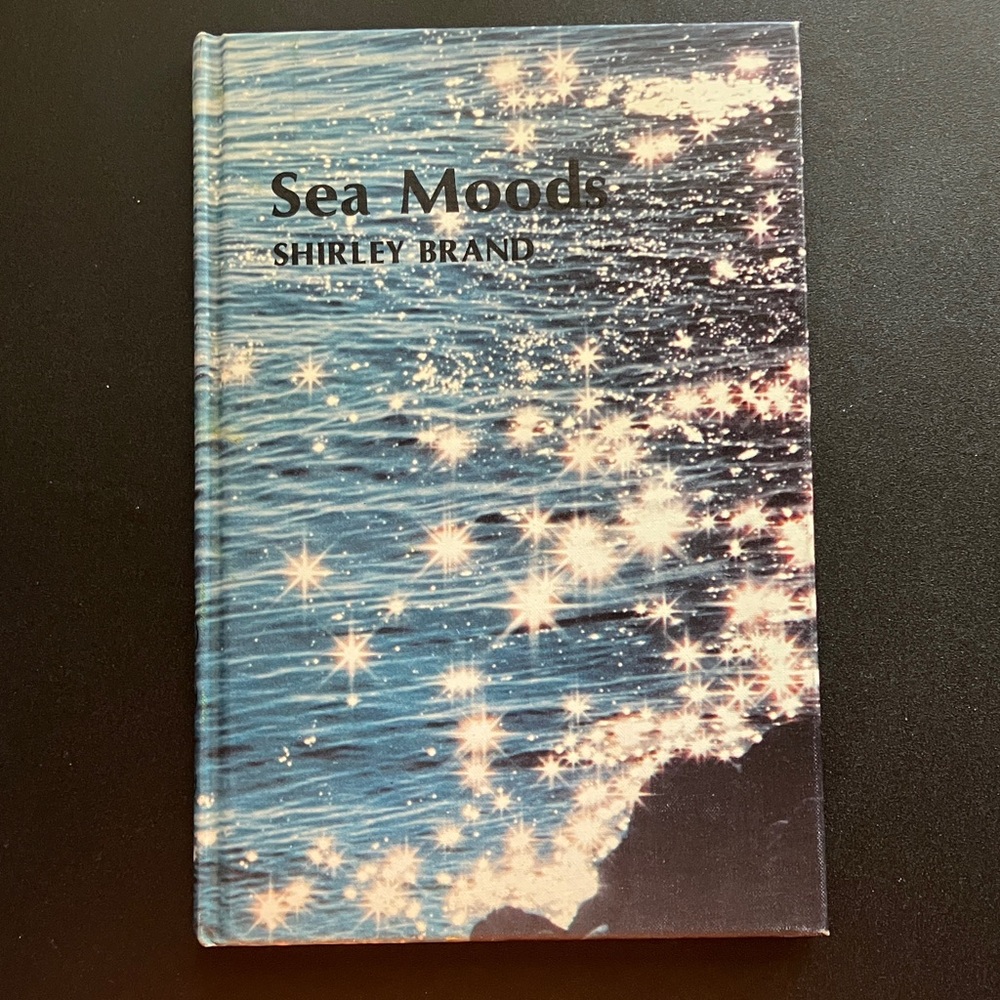 Sea Moods Hardcover Poetry Book Vintage 1977 Ocean Coastal Poems Literature